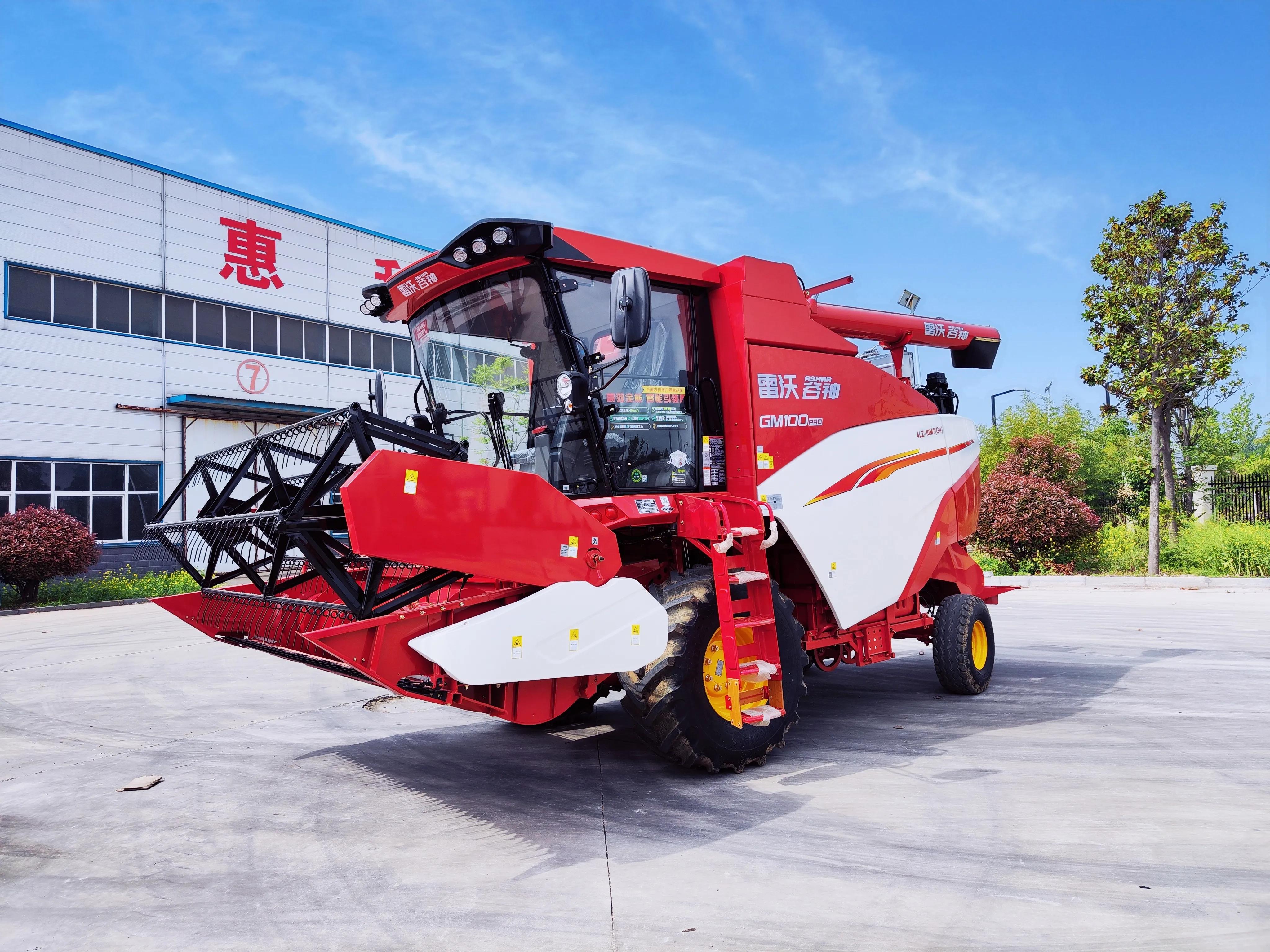 2023款雷沃gm100pro收割机怎么开,2023款雷沃谷神100spro