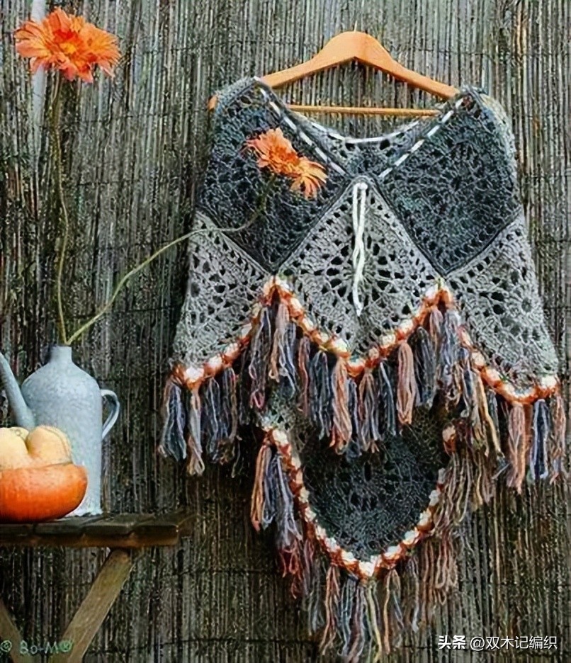 温暖的围巾,慵懒风的围巾披肩