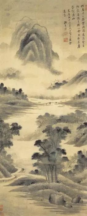明代山水画100幅大饱眼福值得借鉴,明清高清山水作品欣赏