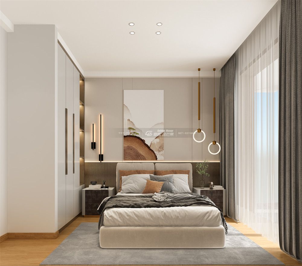 「幸福金芒果」昆明金地云海装修，超喜欢我的简约风美家