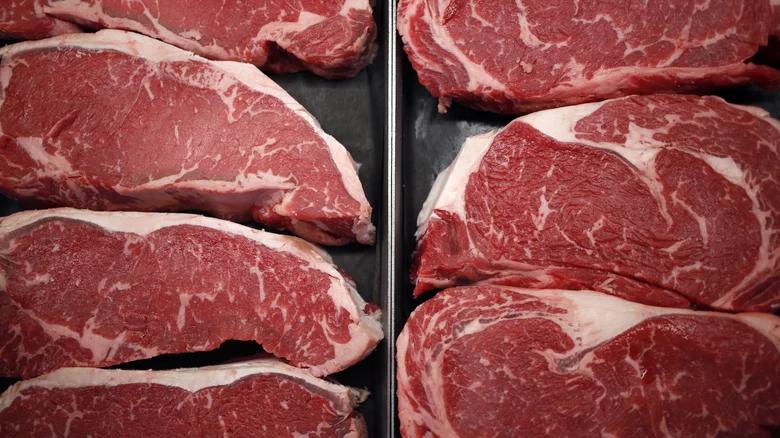 牛排不同部位的做法,牛排不同部位纹理