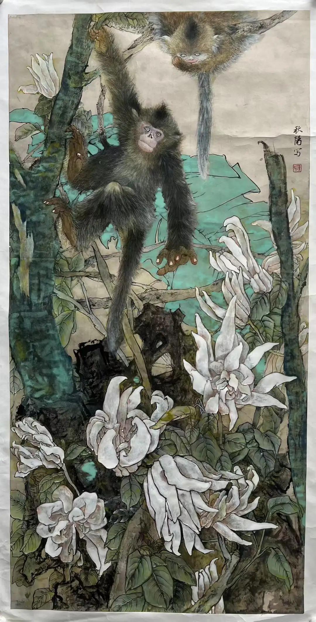 马西光作品,马西光国画作品欣赏