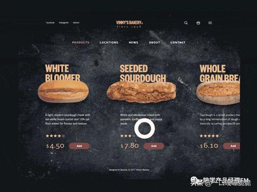 网站可视化导航设计,网页设计导航条细节