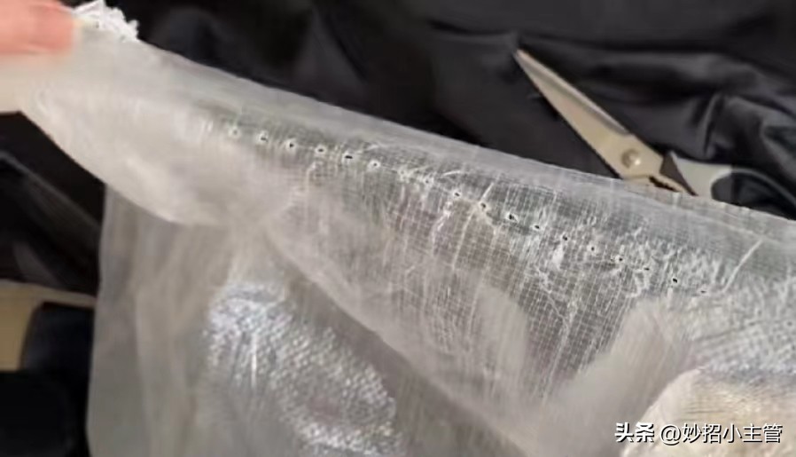 拆米袋子的封口线如何进行操作,快速拆米袋的封口线视频