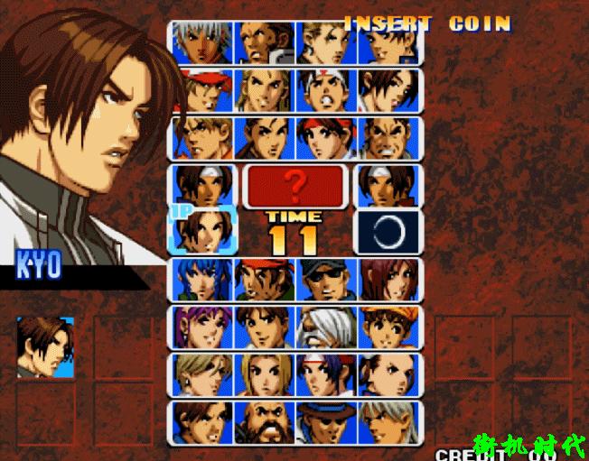 拳皇街机所有人物出招表,拳皇八神2002庵连招分解