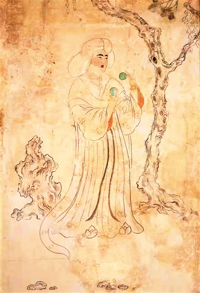 道教佛教题材绘画欣赏,佛教五佛神像绘画