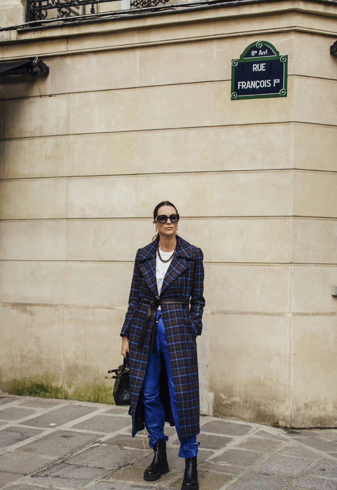 大衣穿搭女秋冬高级感收腰,秋冬不臃肿长款