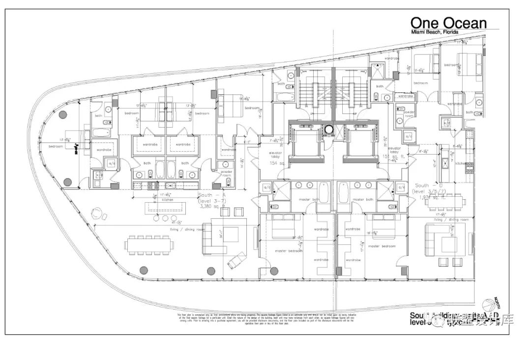 国外设计平面方案,顶级大师平面布局