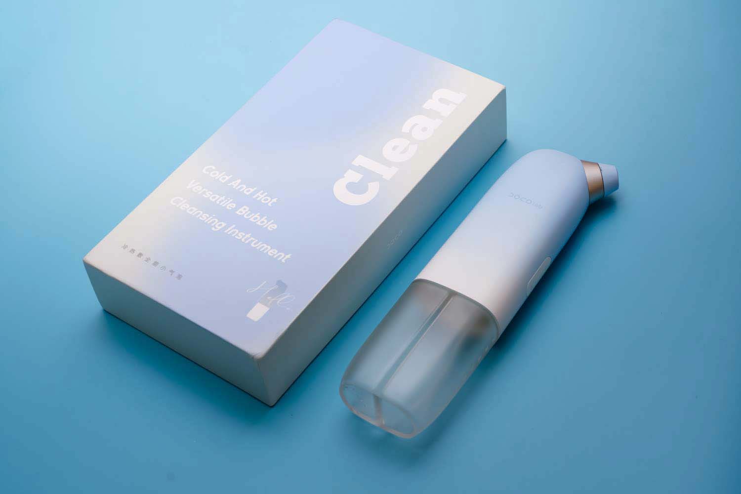 doco小气泡去黑头蓝光版,doco小气泡黑头仪案例