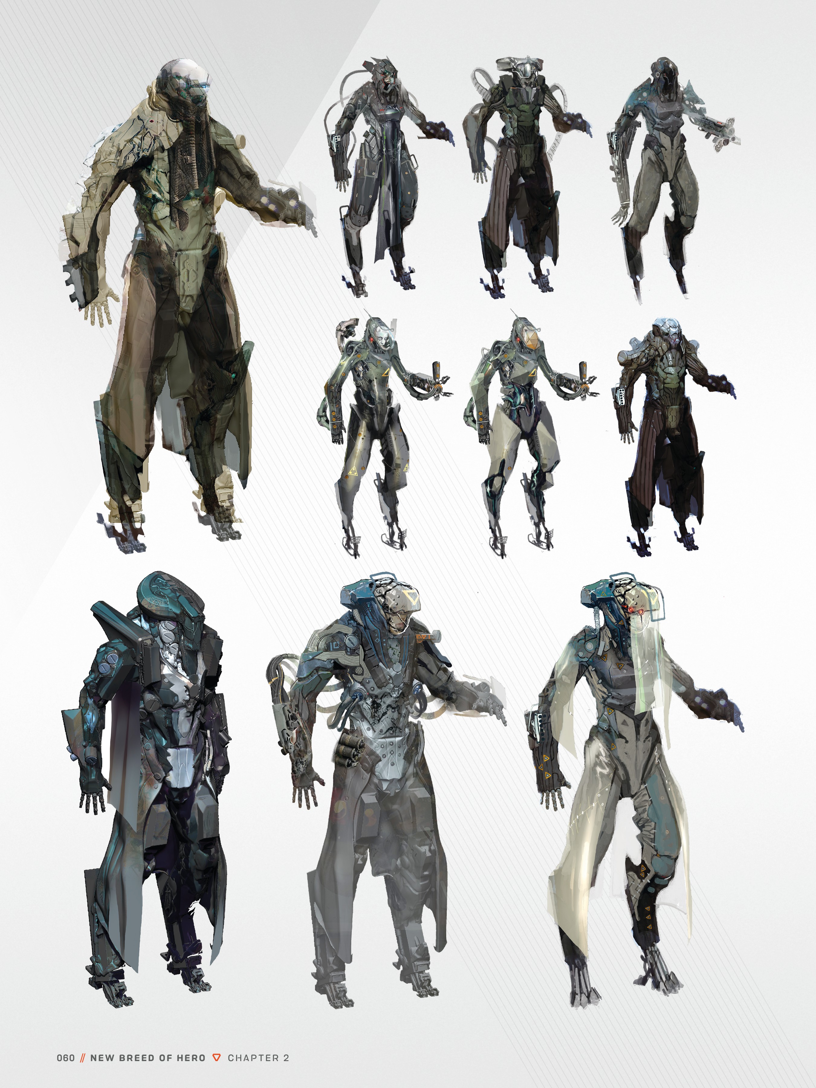 科幻怪与机械战甲的圣歌｜游戏TheArtofAnthem官方艺术设定集