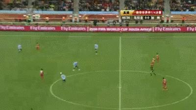 2010南非世界杯查巴拉拉进球,2010南非世界杯四分之一决赛全场