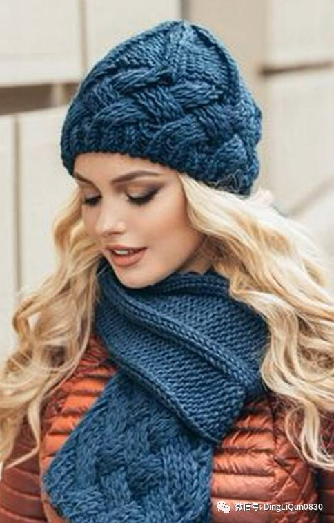 2021秋款毛线帽,2023年新款秋季针织帽造型