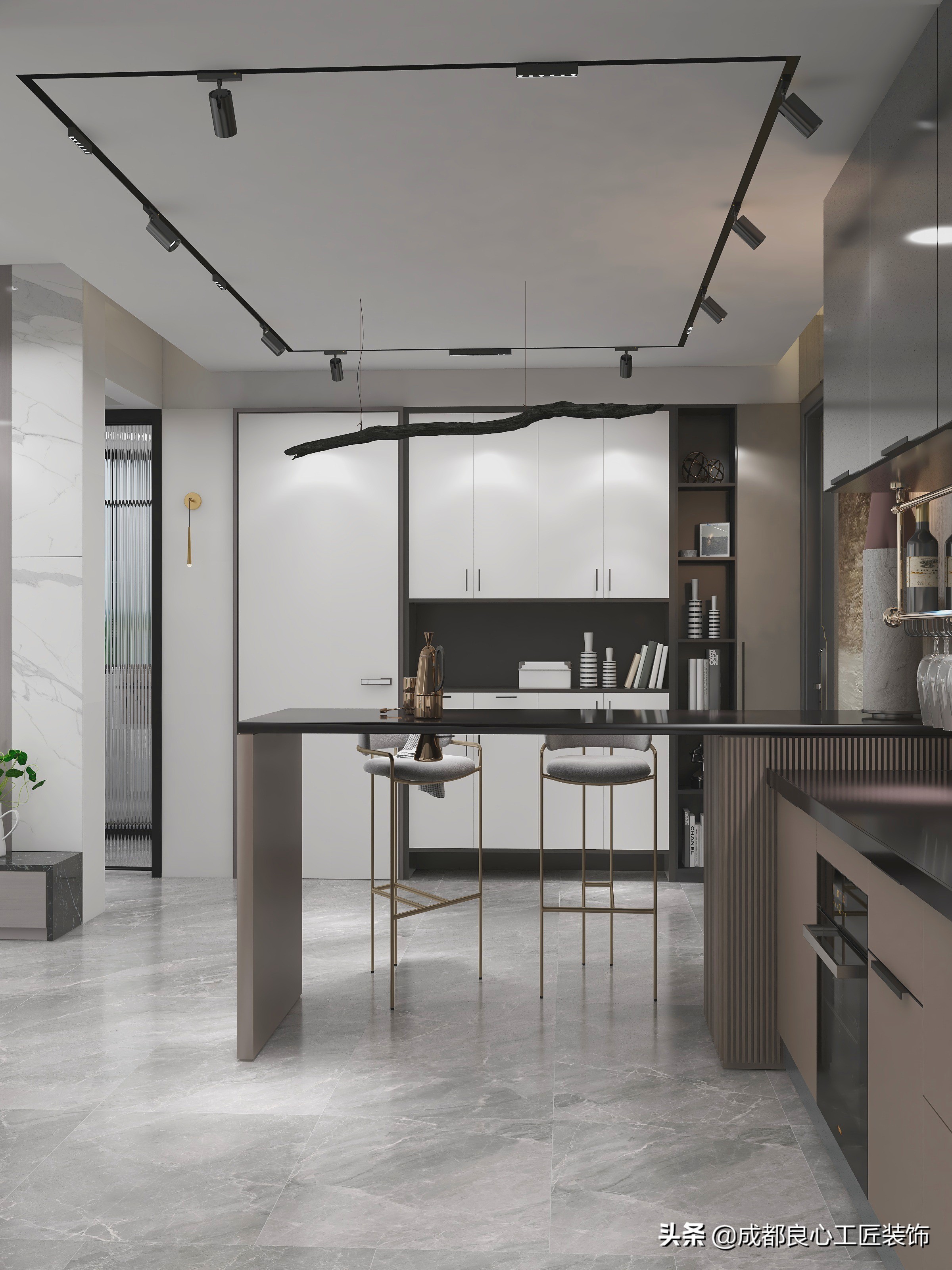 龙湖晶蓝半岛外观,龙湖晶蓝半岛135户型装修