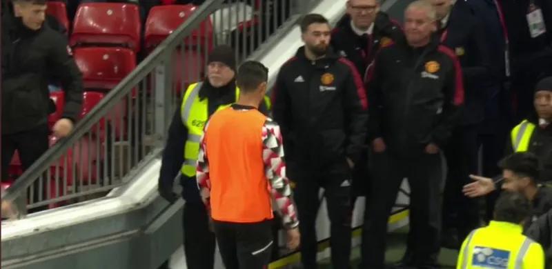 滕哈格对c罗的言论,滕哈格对c罗提前离场的回应