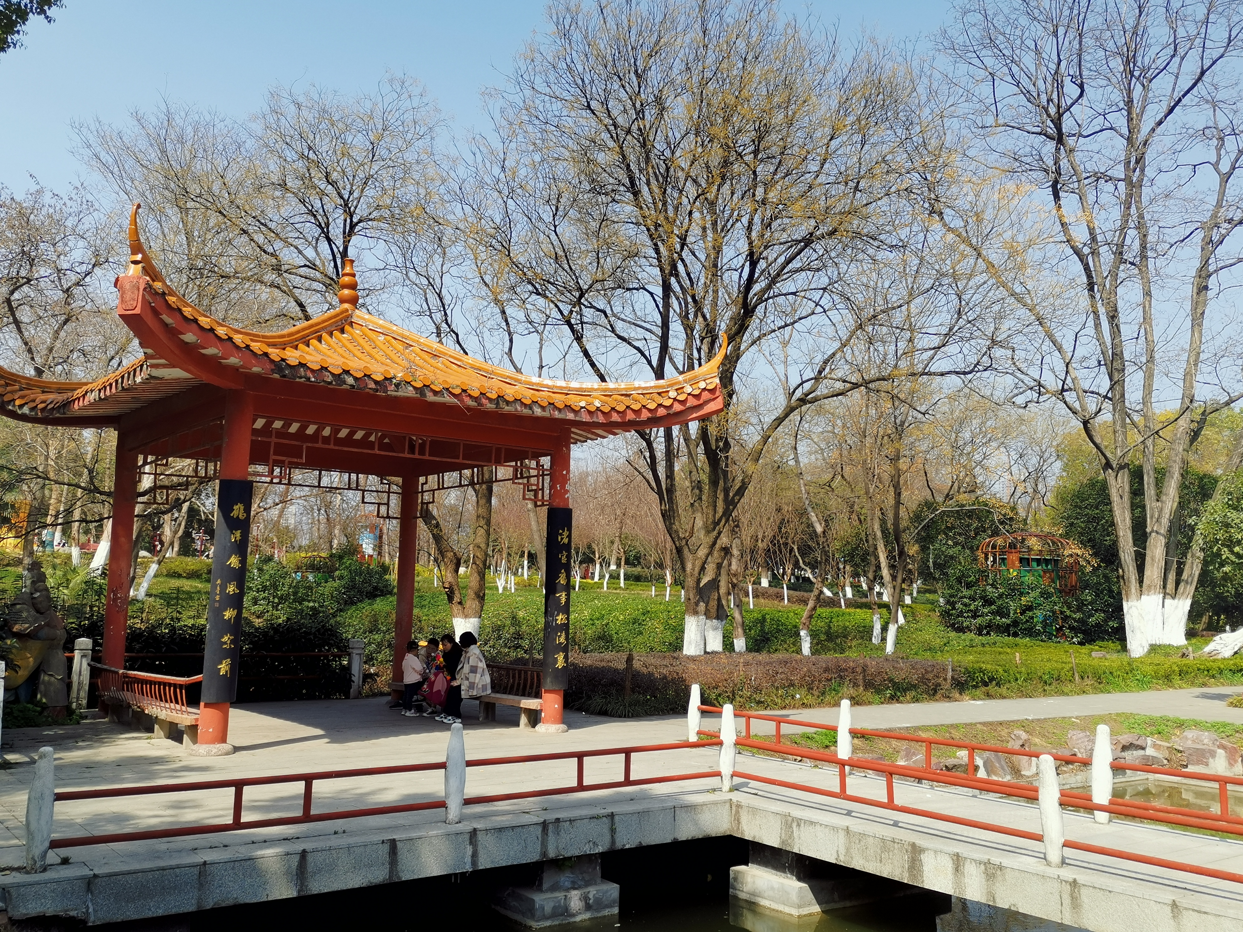 中山公园是沙市著名公园,沙市中山公园的美景