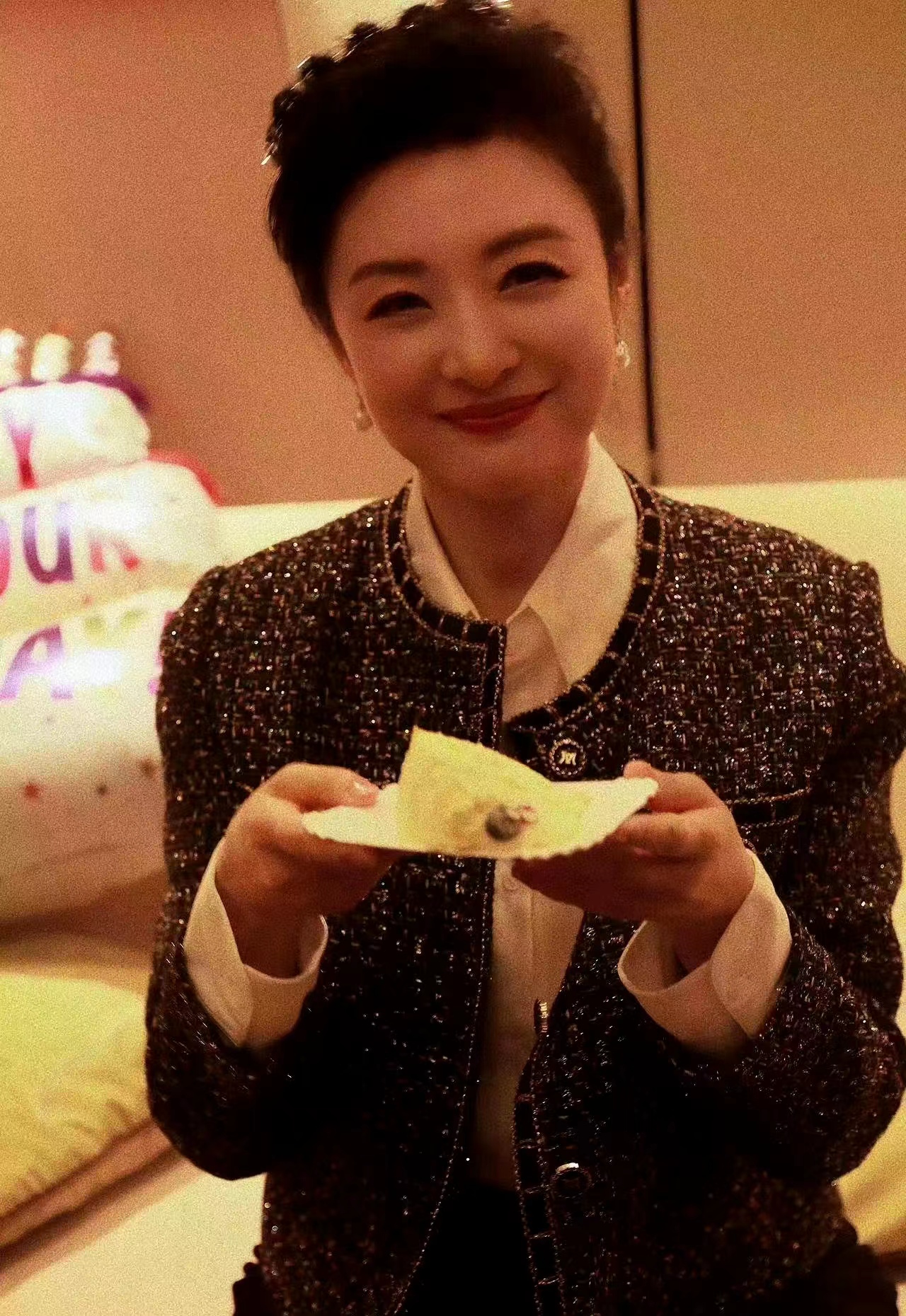 周涛小香风的照片,声临其境周涛庆生