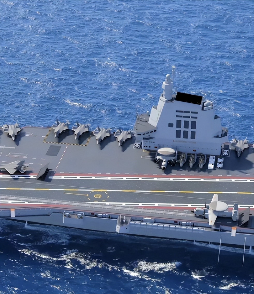 福建大型相控阵雷达,福建舰作战能力与美国航母对比