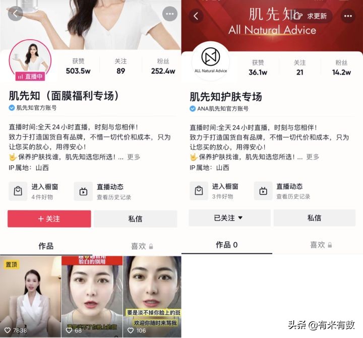 月销百万护肤品,月销上千万的gmv