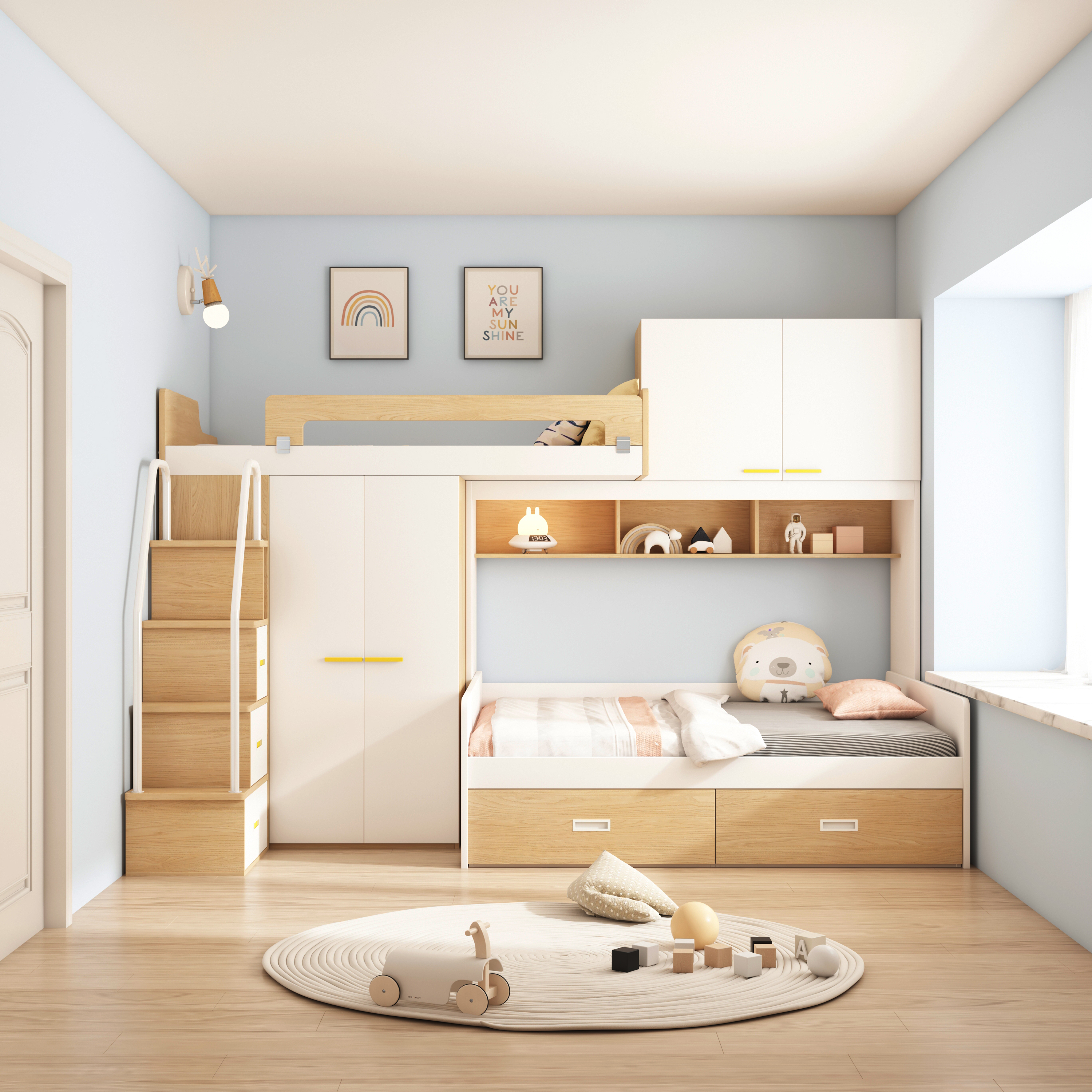 小卧室买什么样的上下床,什么样的上下床最实用