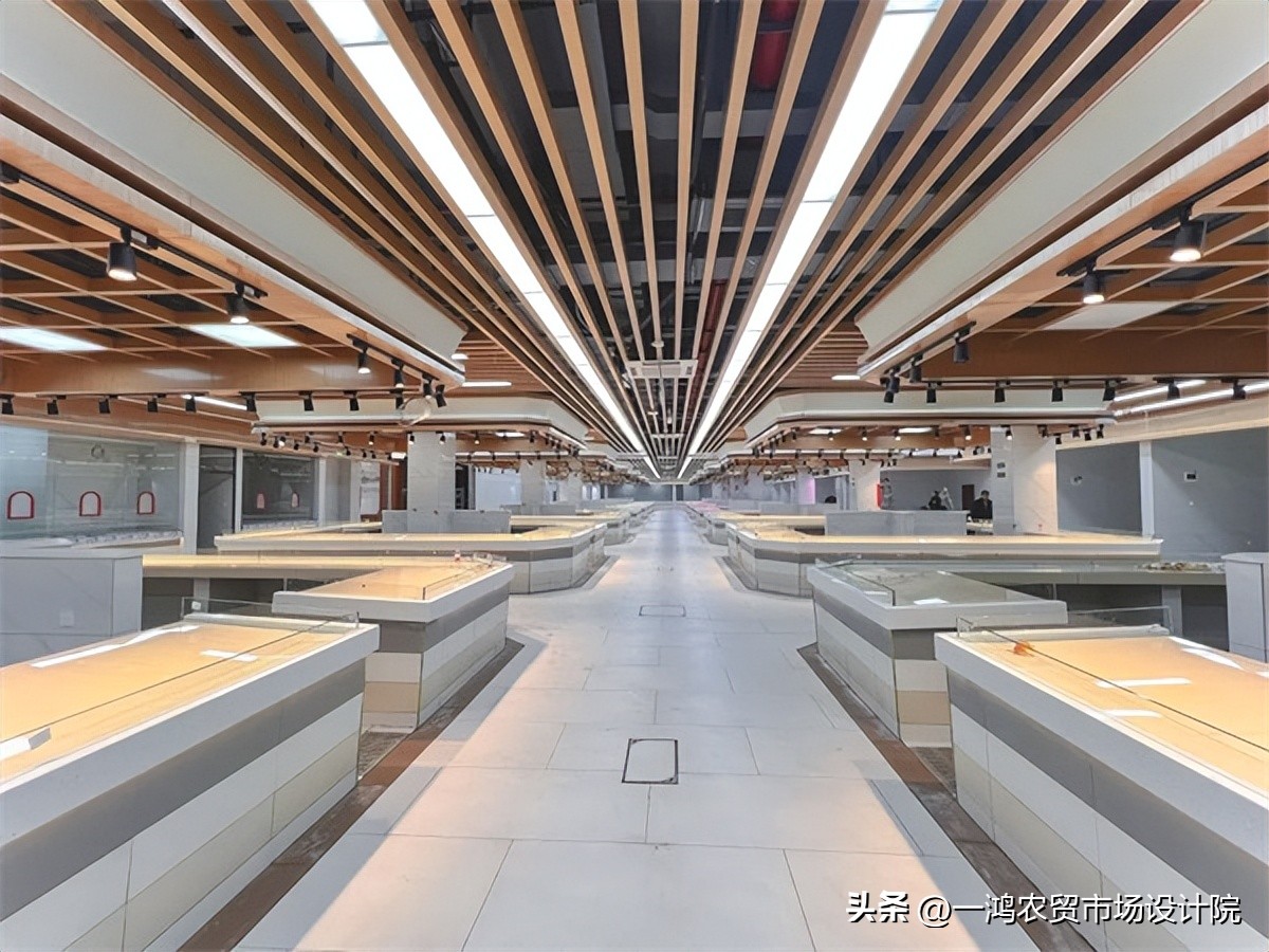 大型智慧农贸市场设计效果图,农贸市场设计之特色市场