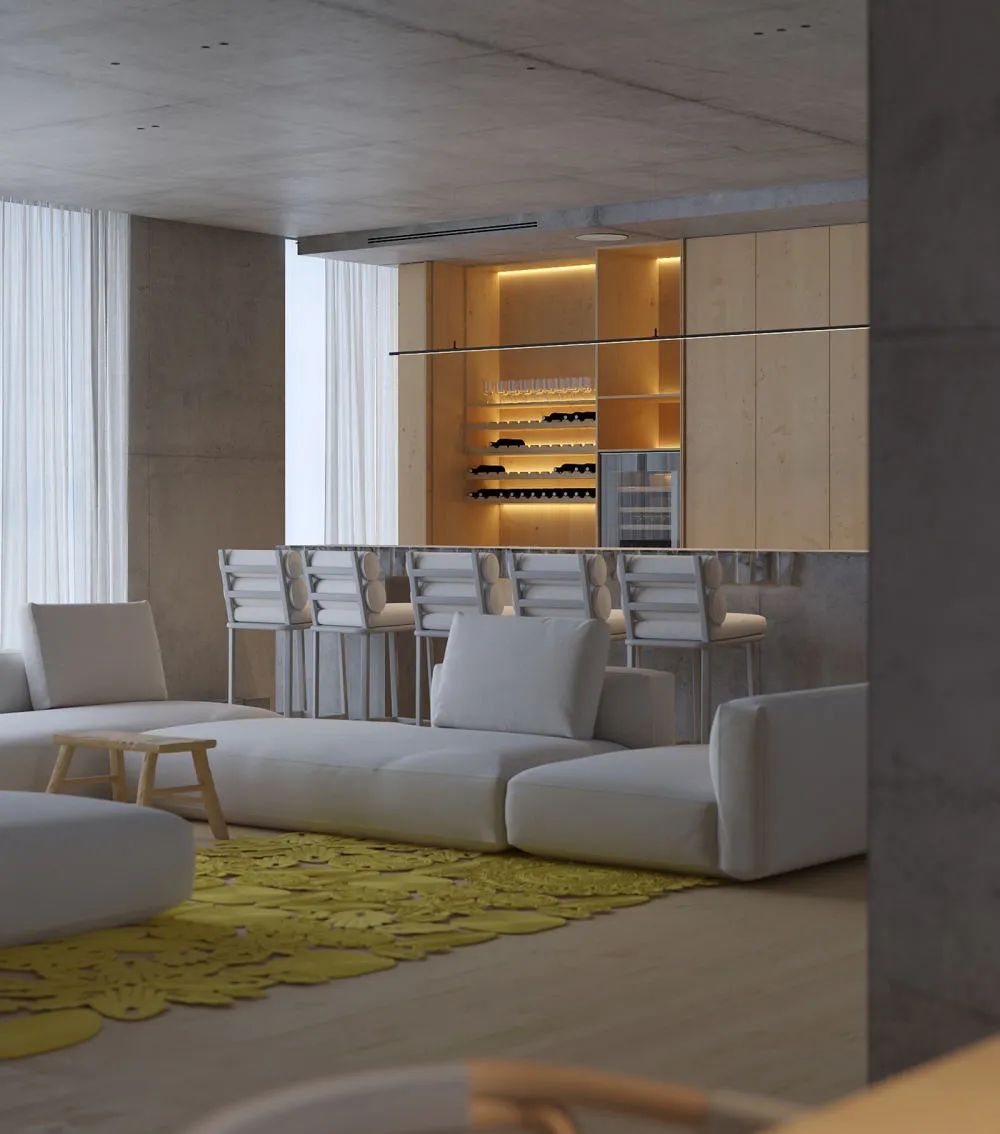 大平层设计，极简的新境界