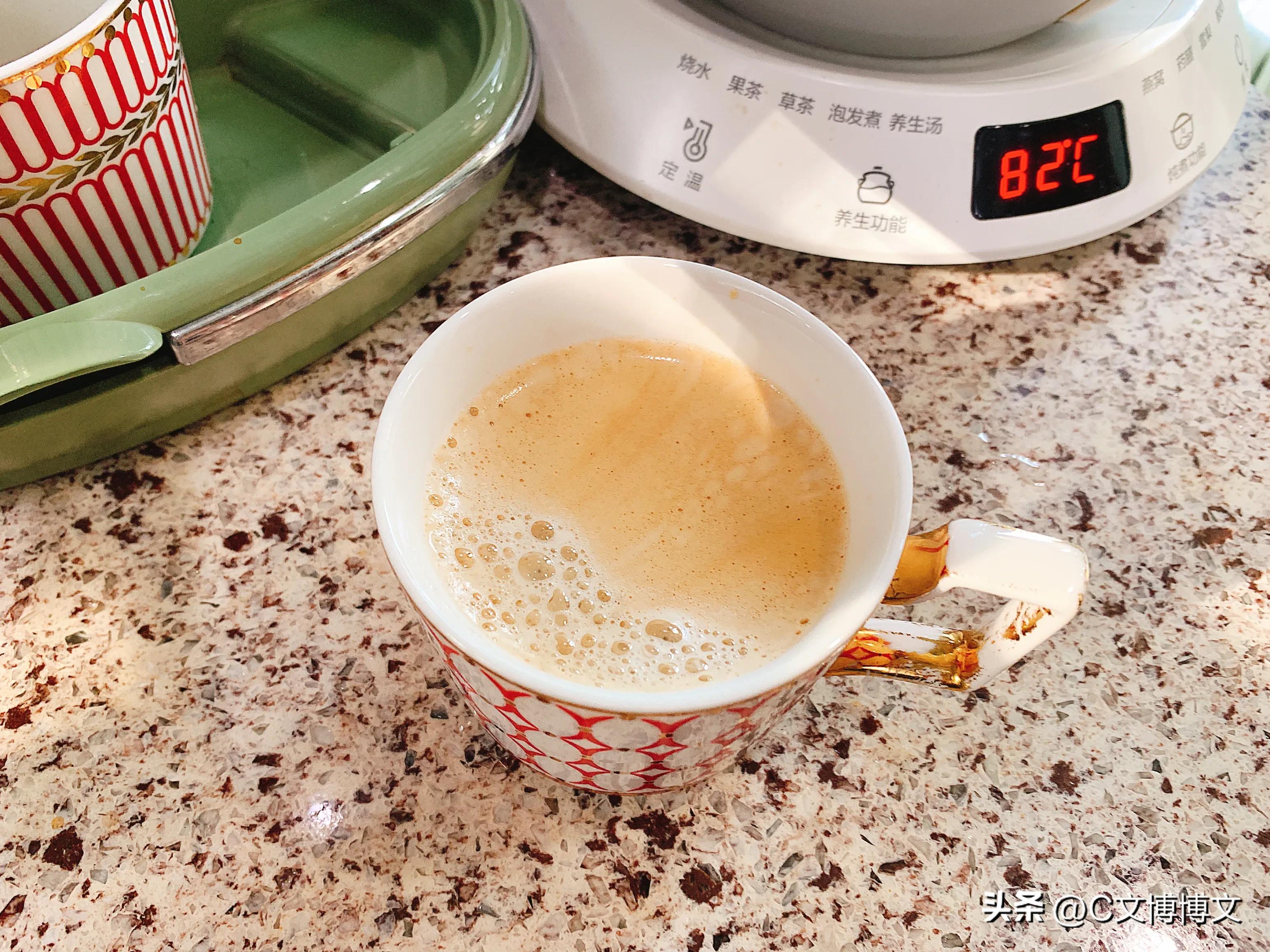 家庭版茉莉花拿铁,茉莉拿铁自制教程