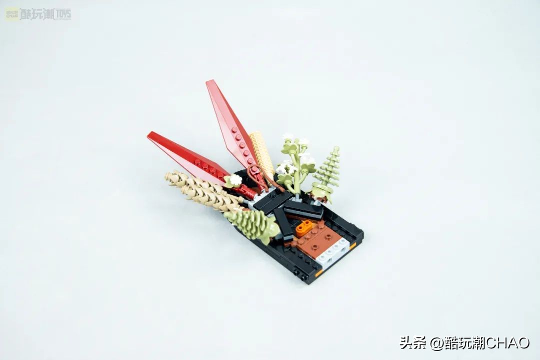 永生花乐高开箱,乐高2月新品永生花