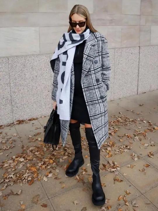 秋冬围巾这样系才好看,秋冬围巾的十种打法