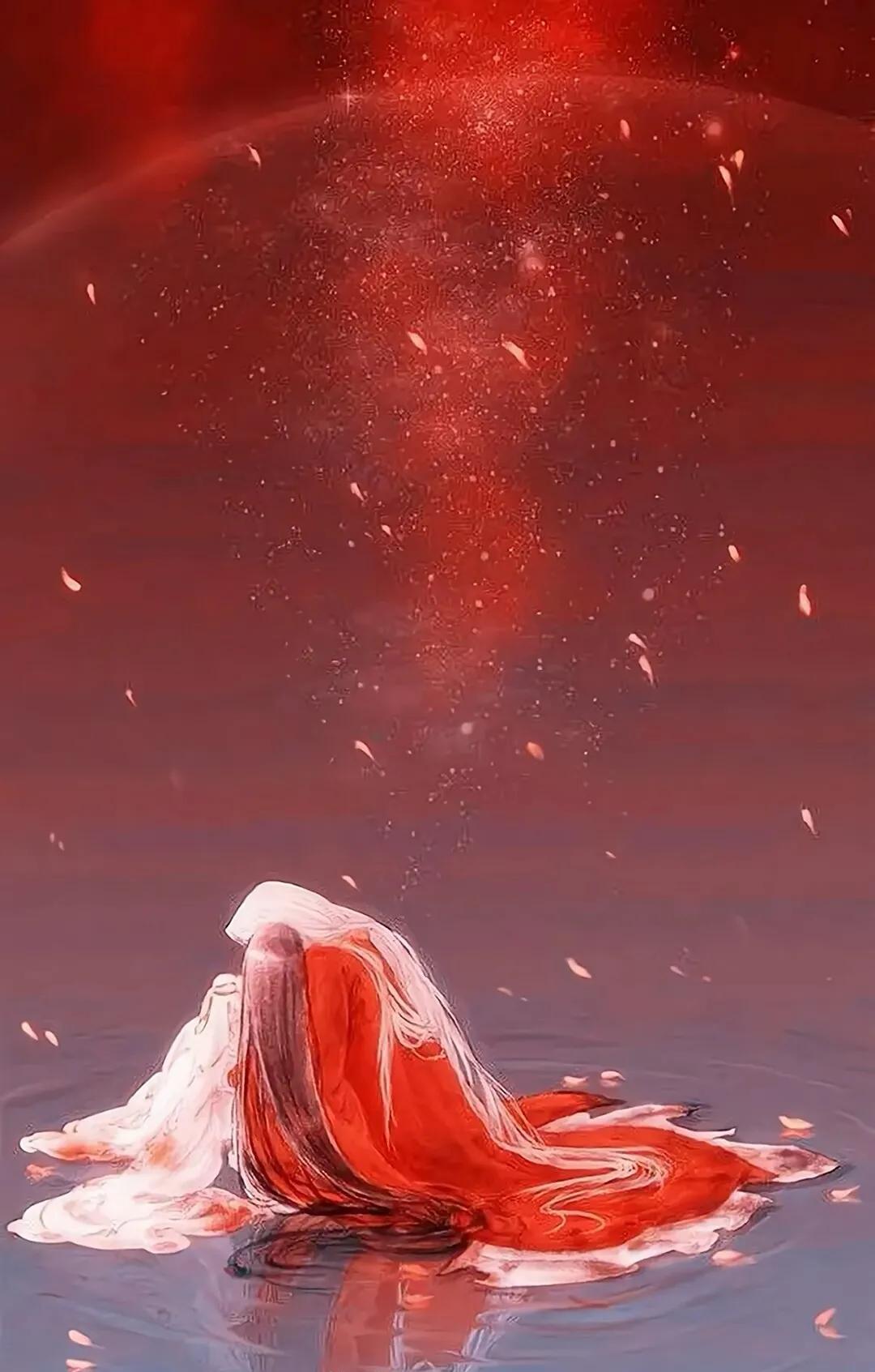 古风意境图素描,古风意境图片唯美大图高清