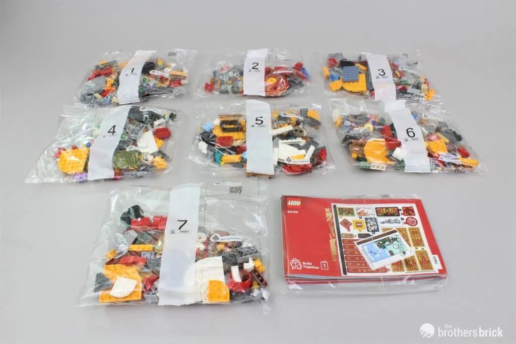 乐高80108,乐高新春80113乐满楼测评