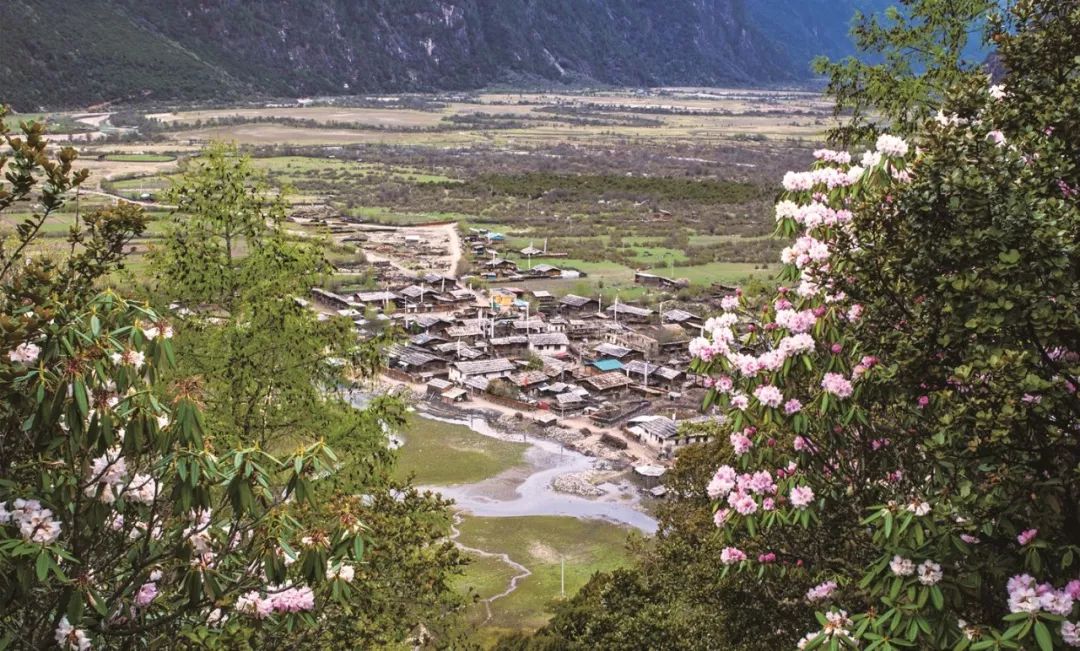 藏在山里最漂亮的古村,西藏最美小村