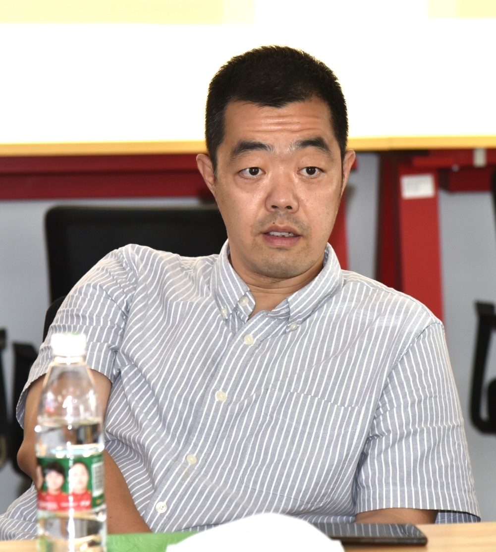 天津市博创园组织企业学习市十二次*党**代会精神周政宣讲李镜琦主持