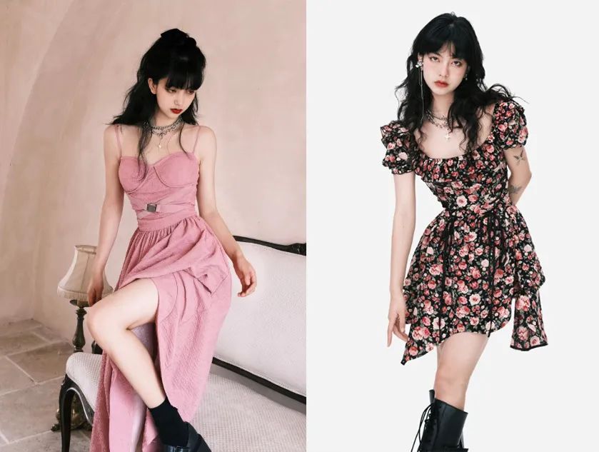 如果淘宝模特界有咖位，这两位小姐姐大概是人气“流量小花”吧