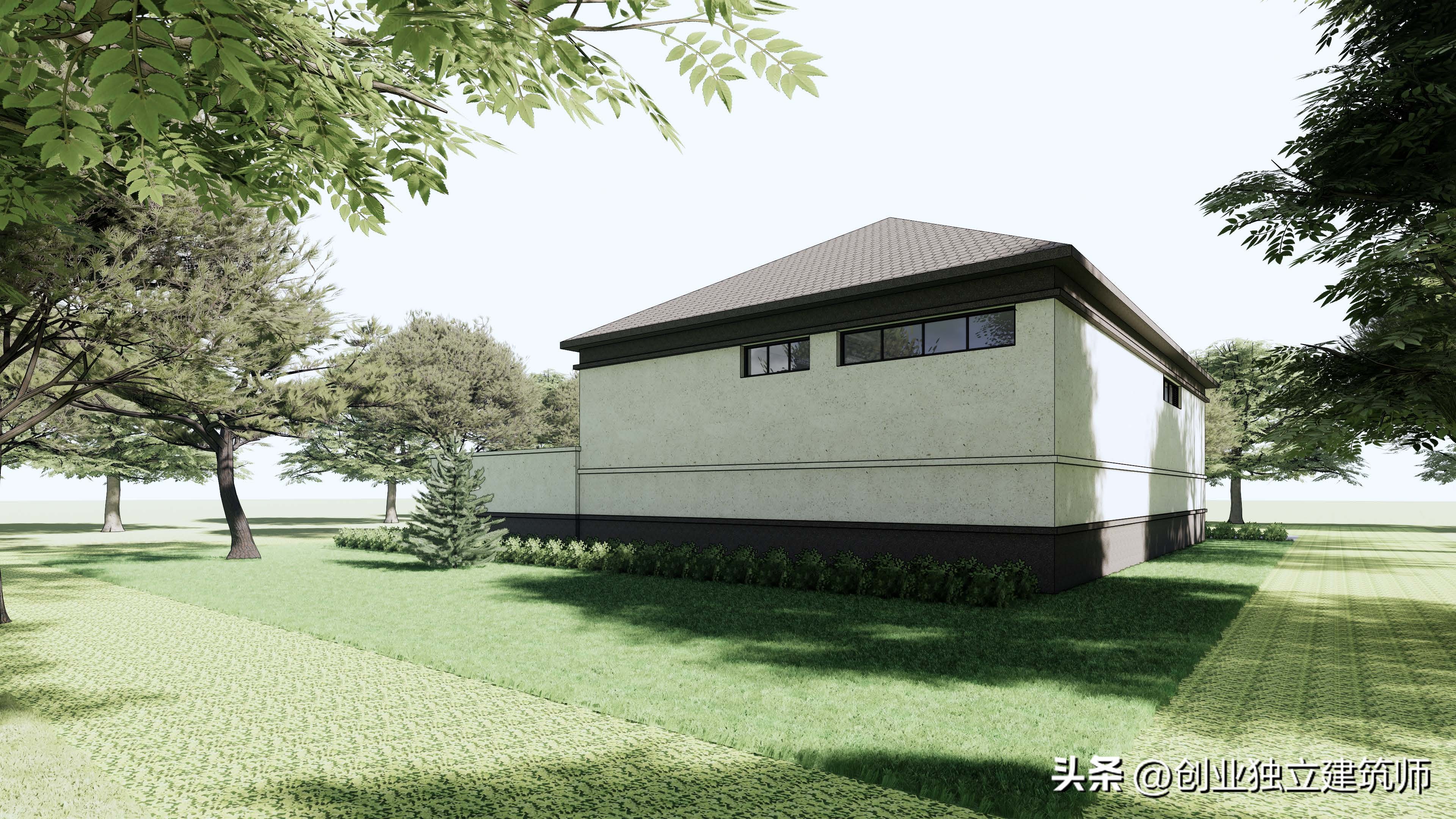 造墅工厂设计农村自建房,自建工作室设计