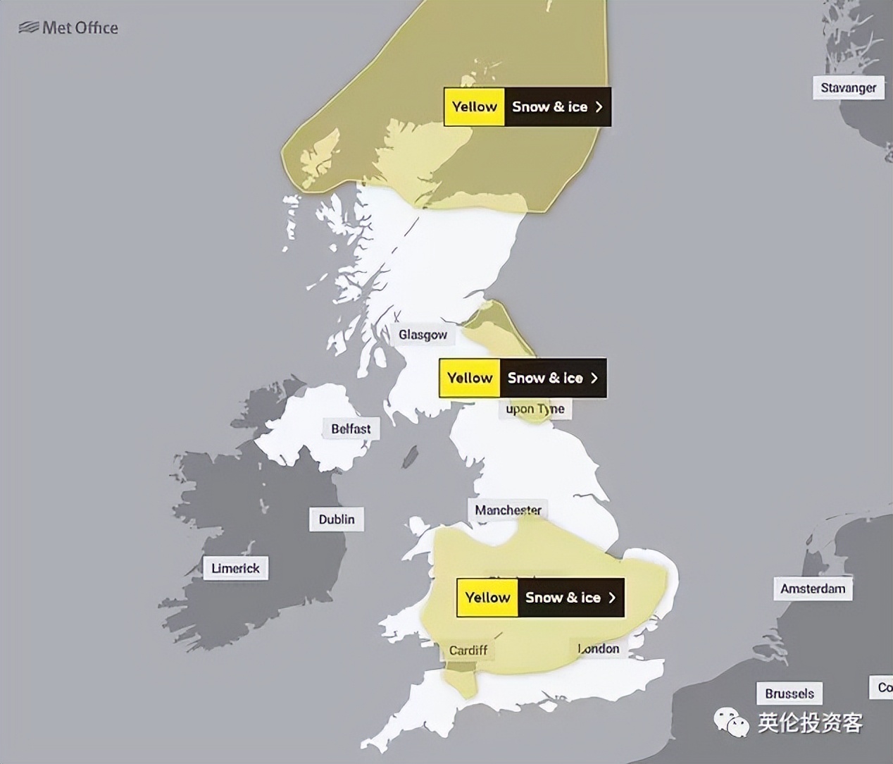 伦敦飘雪，英国迎最冷3月！多国取消中国入境旅客新冠检测要求