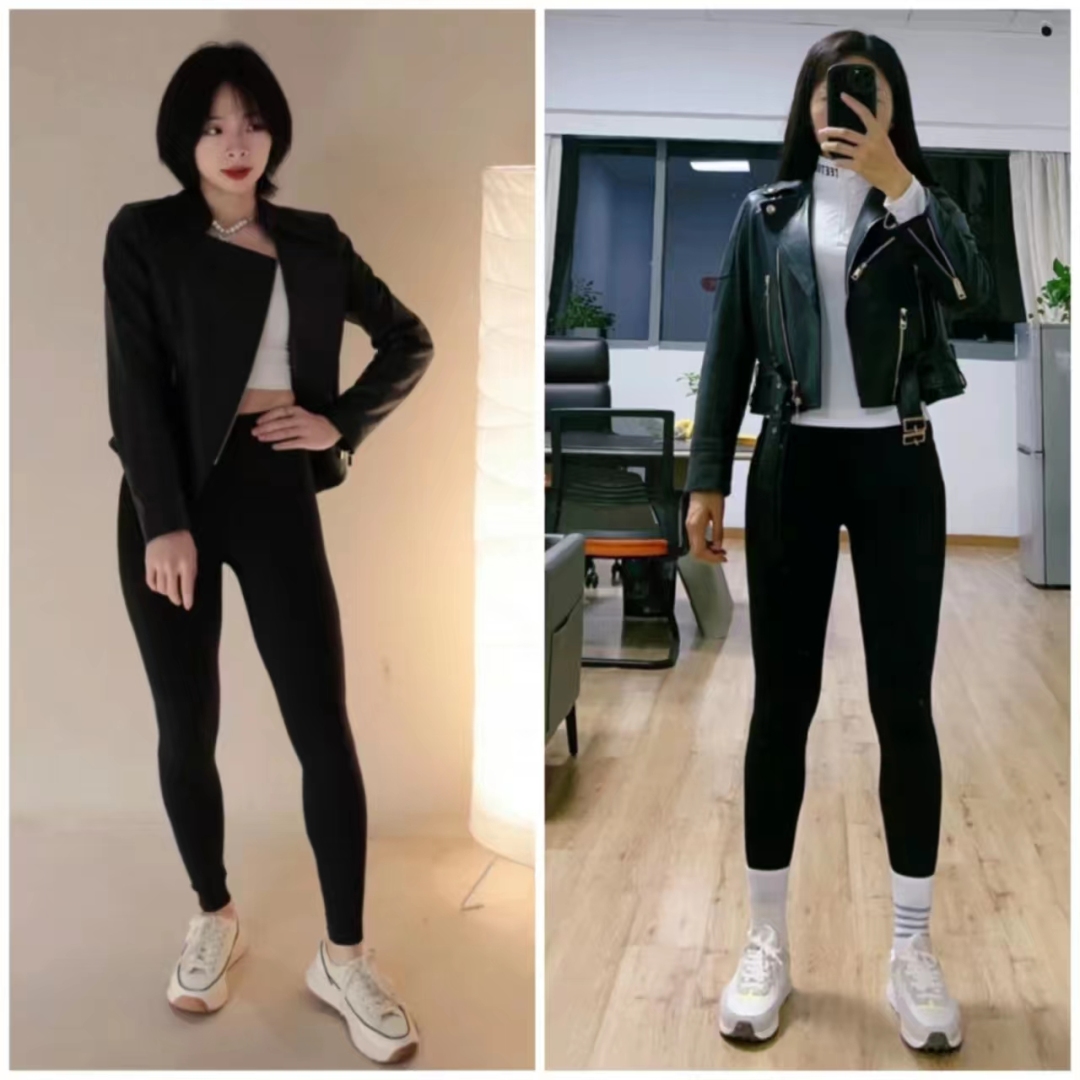 瑜伽裤穿出自然不做作风情,瑜伽裤穿出高级感