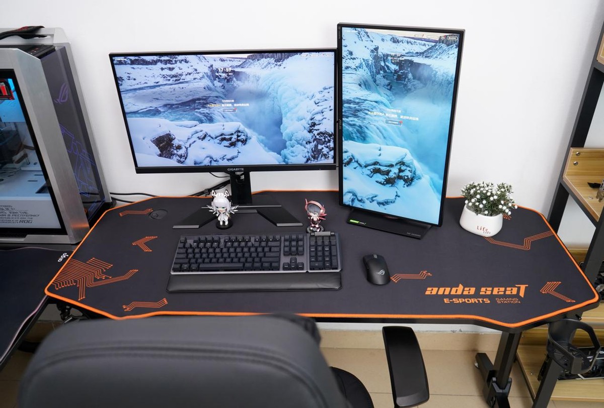 安德斯特手动电竞桌,安德斯特电竞椅推荐测评