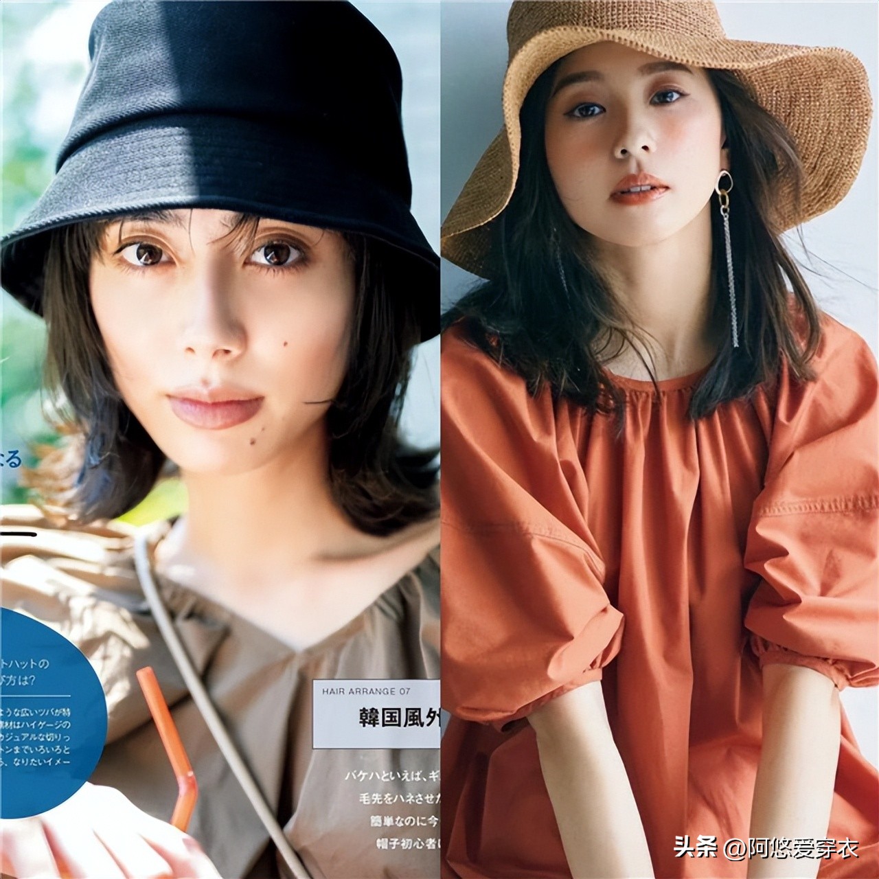 60-70岁戴什么帽子好看渔夫帽,年轻女性哪款帽子最适合