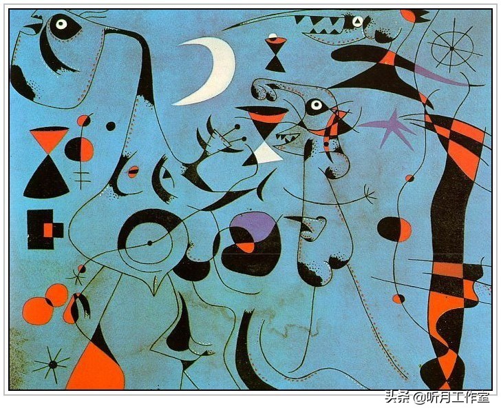 西班牙画家胡安米罗画,西班牙画家名画欣赏