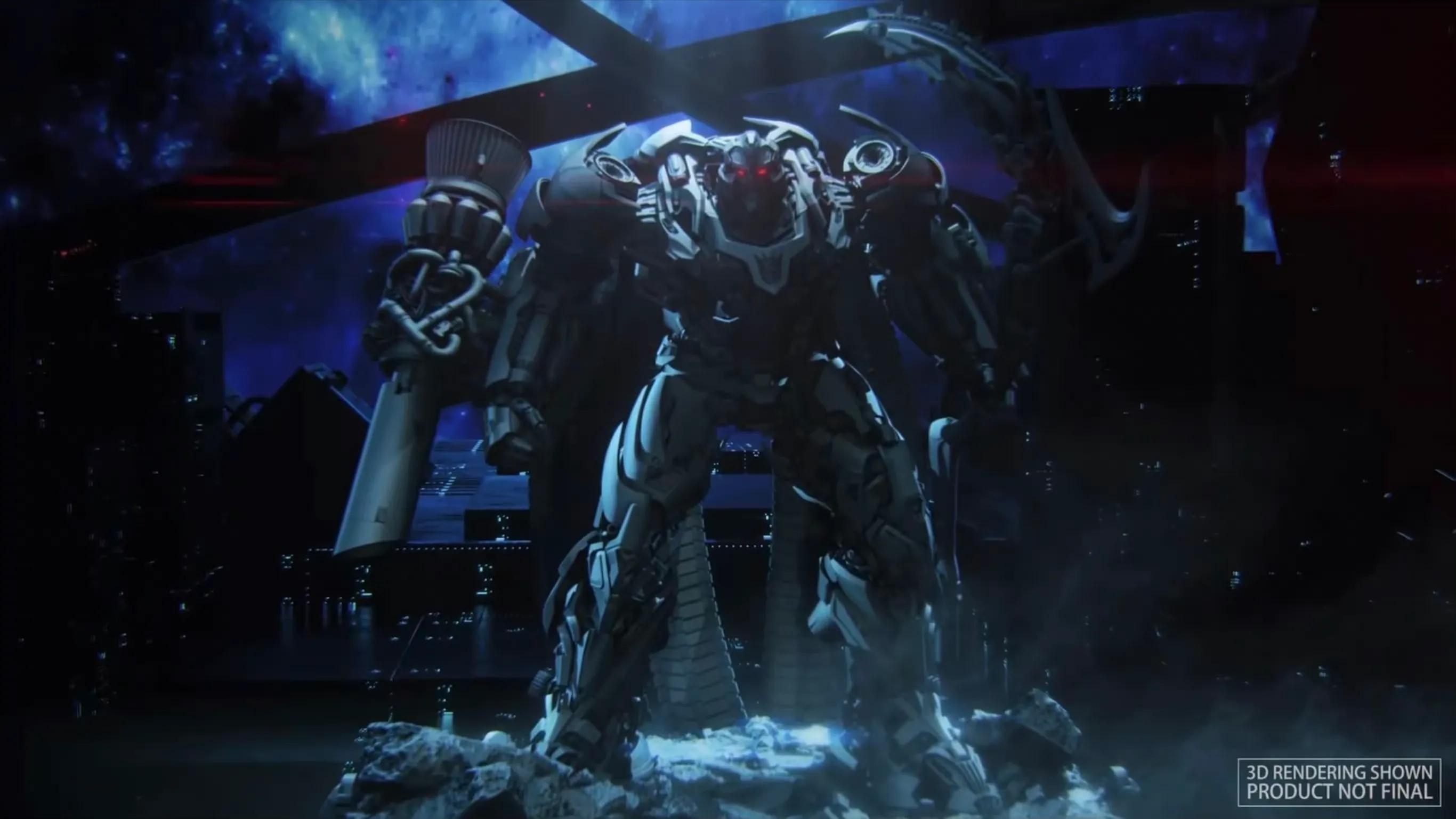 变形金刚雕像1比1,变形金刚1擎天柱雕像开箱视频