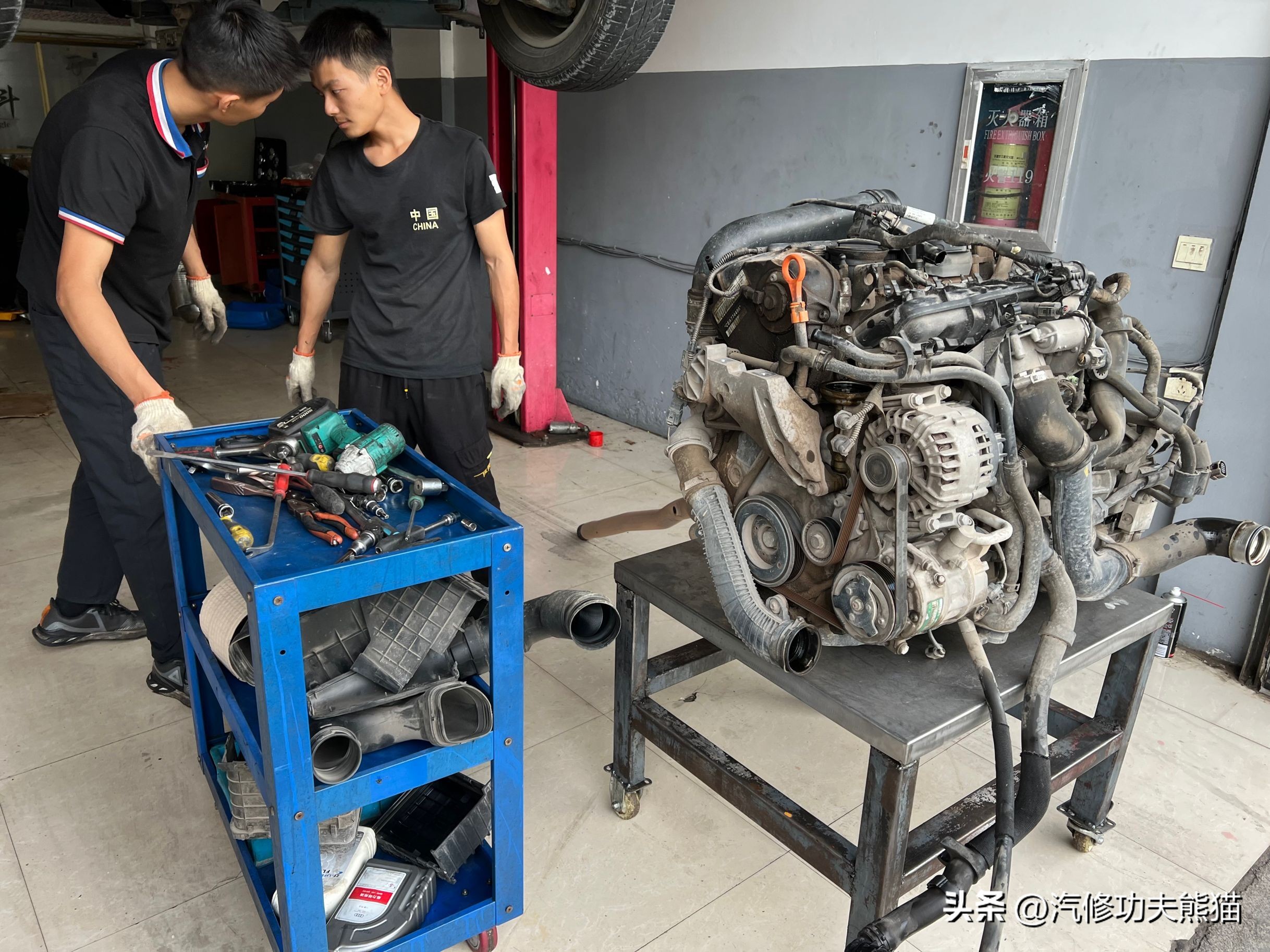 大众途观三百公里烧一升机油,途观3代发动机烧机油