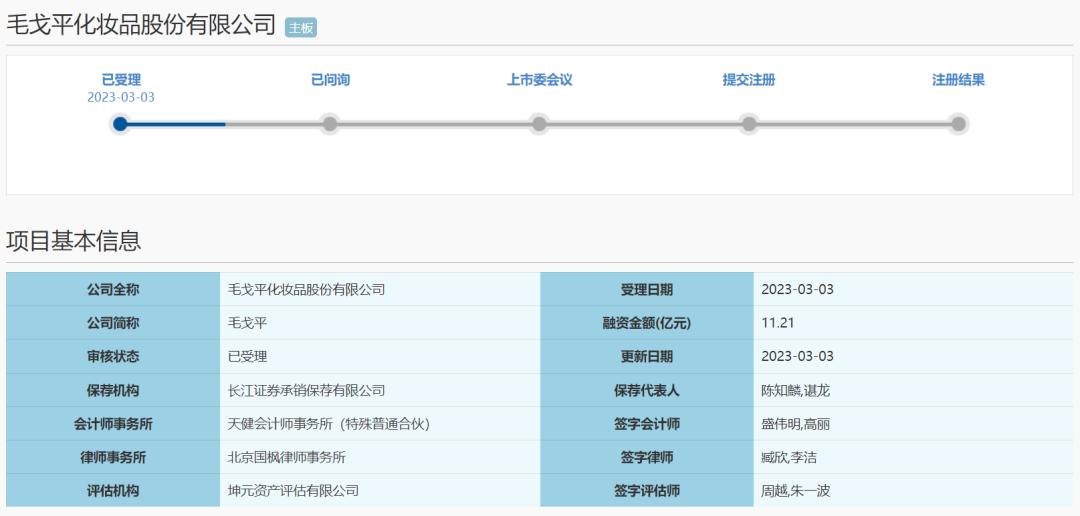 毛戈平ipo怎么样,毛戈平战胜ipo