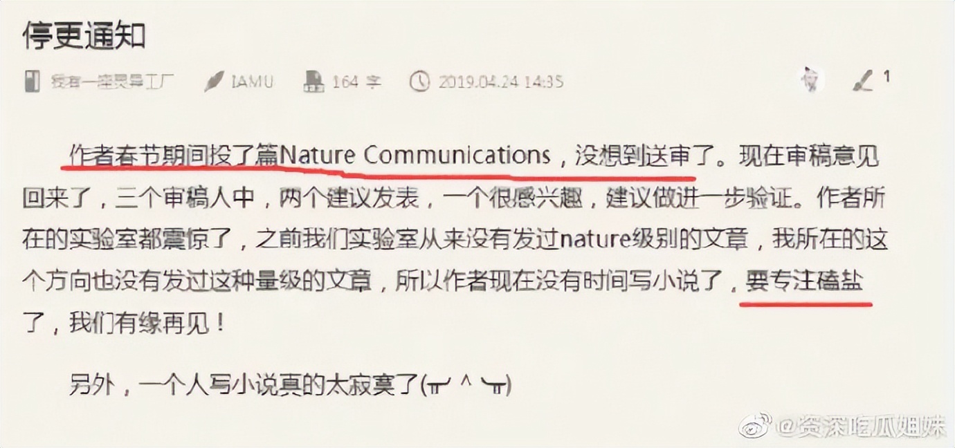 网文作者被爆马甲,网文作者的奇葩经历