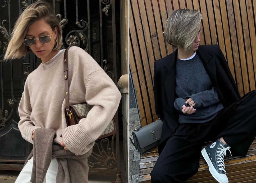 俄罗斯美女的时尚穿搭,俄罗斯美女穿女装