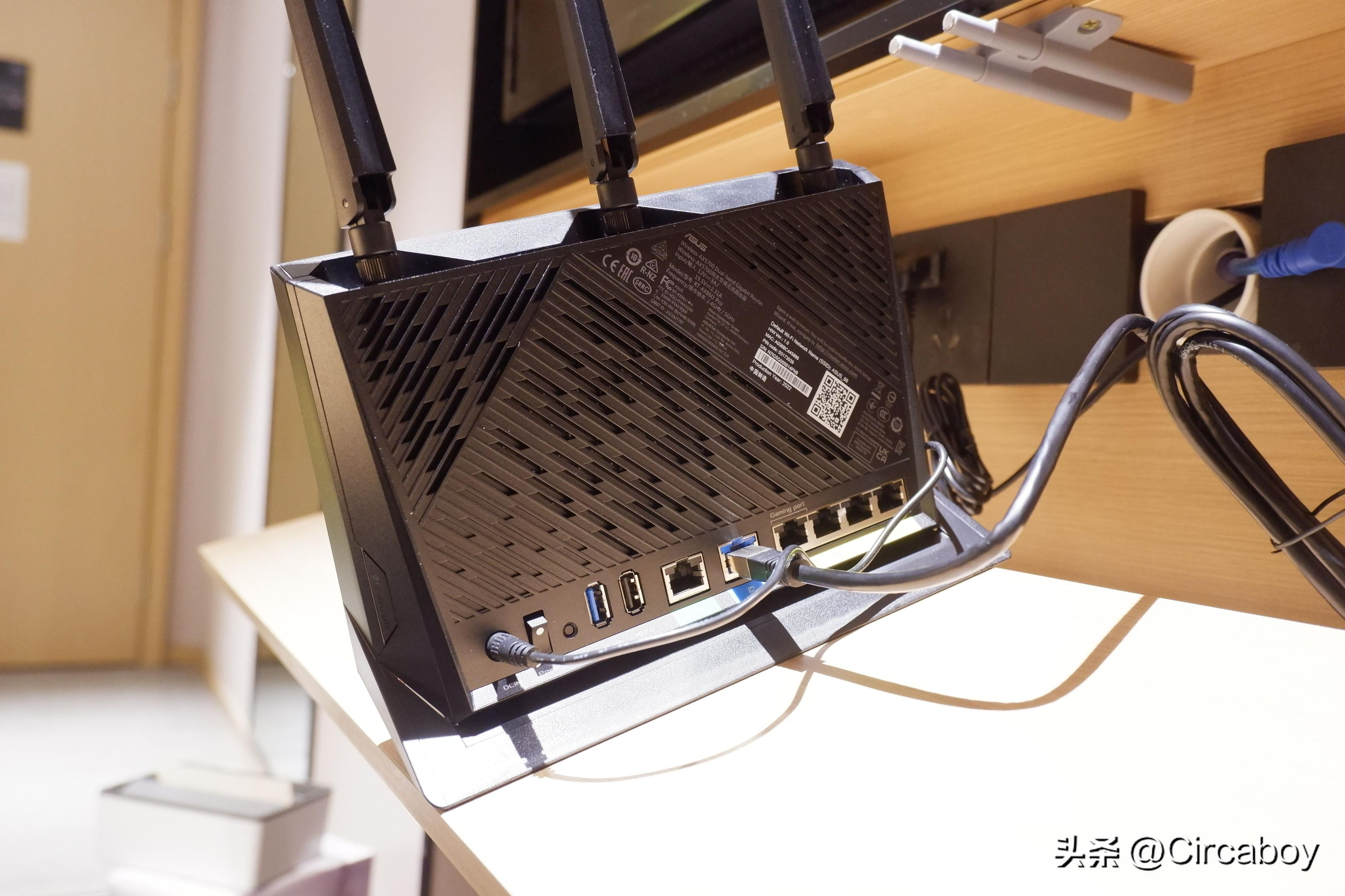 华硕ax86路由器2.5g网口怎么用,华硕路由器ac86u稳定性测试