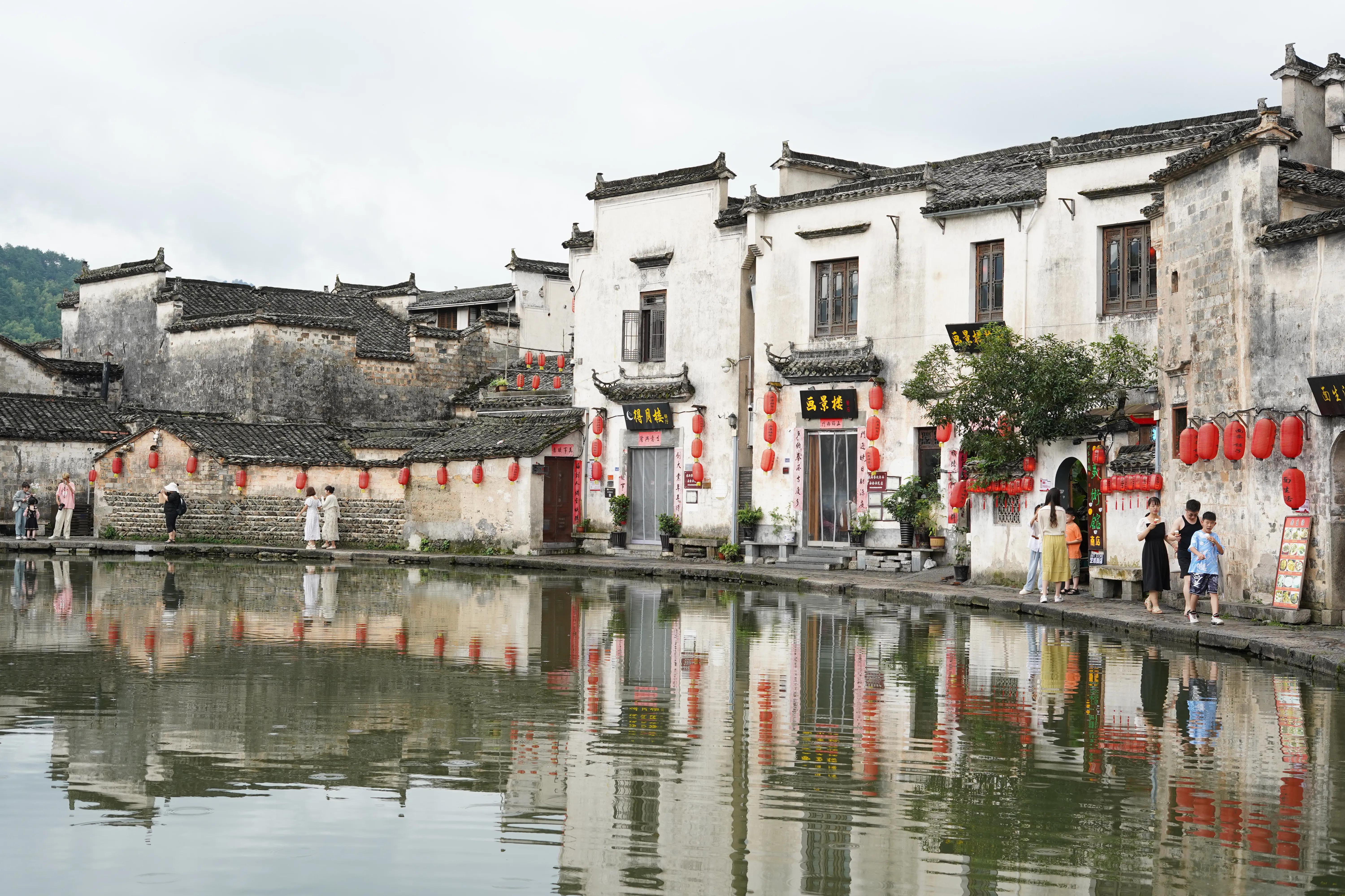 游黄山跟宏村的感受,游黄山的宏村要多长时间