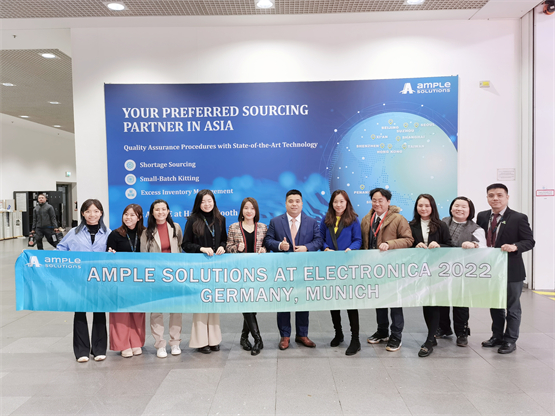 亮相Electronica2022，Ample以一流品控实力赢得客户信任