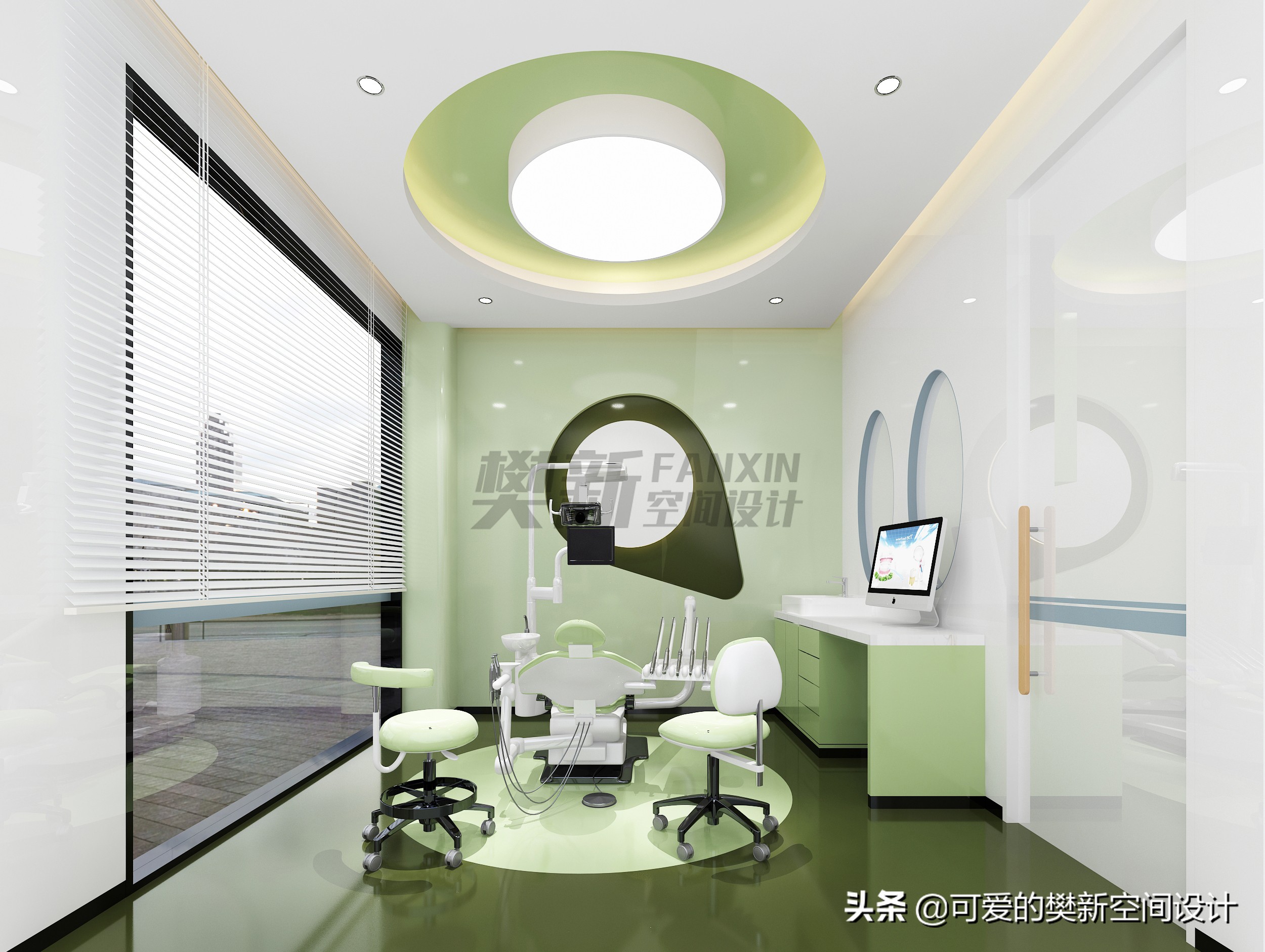 口腔诊所装修设计港式,朔州口腔设计装修