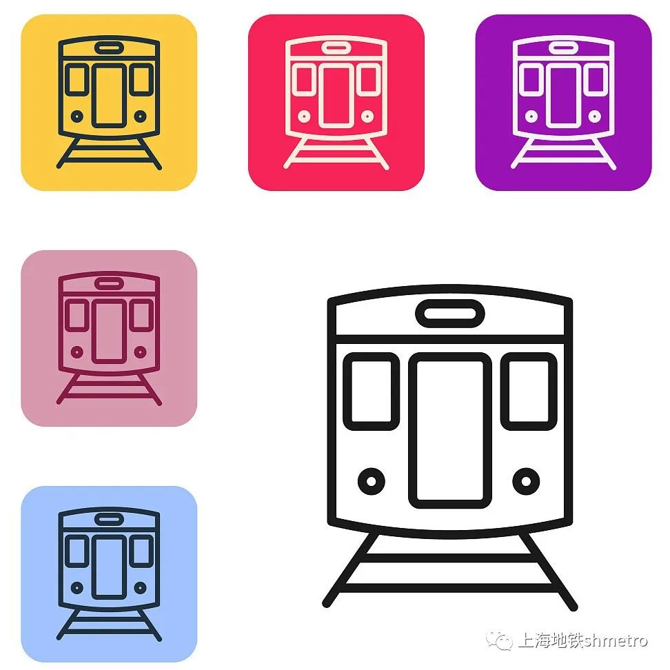 上海地铁标徽,上海地铁颜色分类图