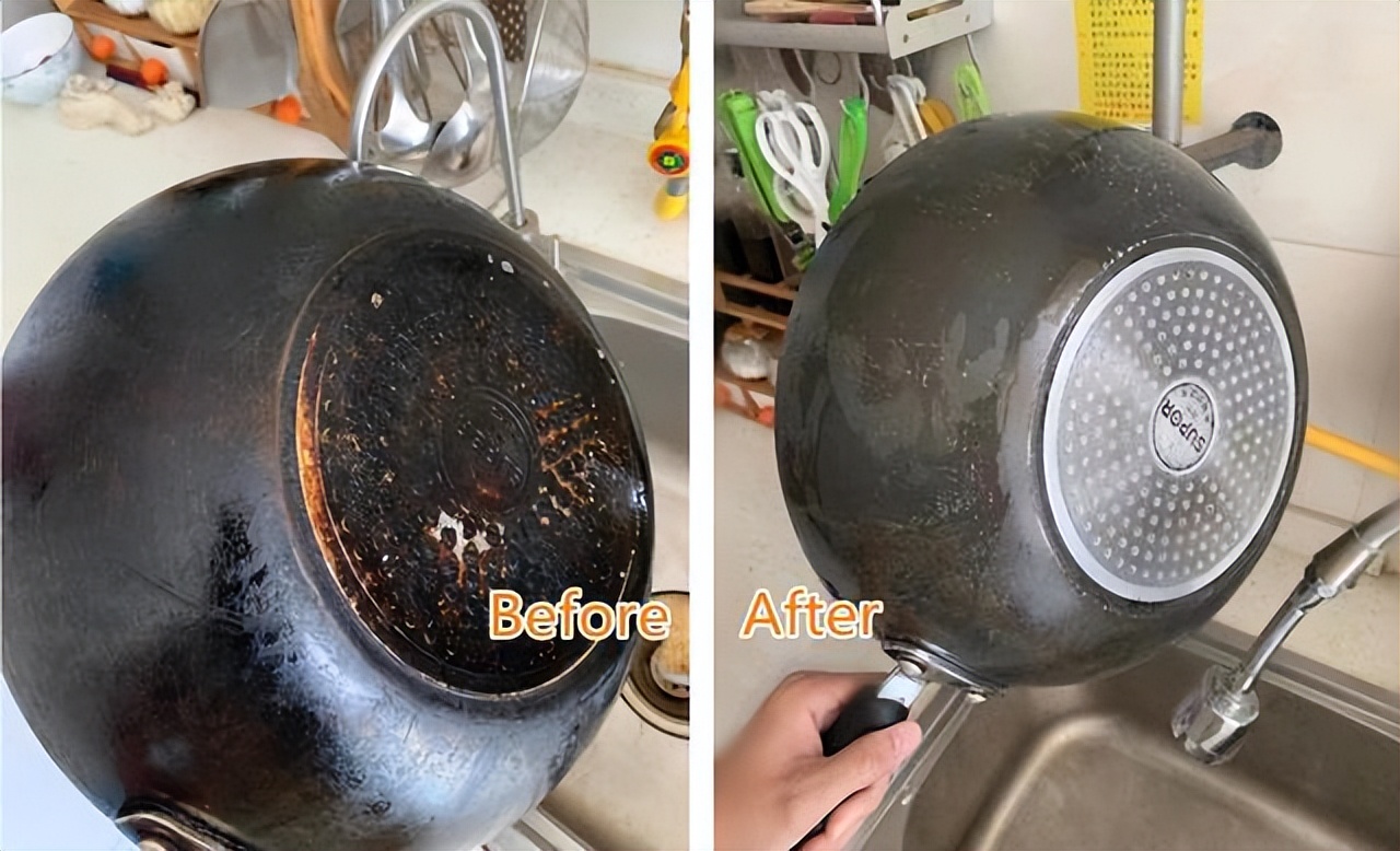 不锈钢锅烧糊了怎么擦干净,怎样去除不锈钢锅烧干锅的黑渍